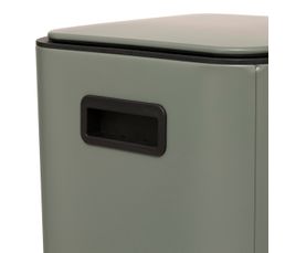 Poubelle carrée 30L DELTA Kaki
